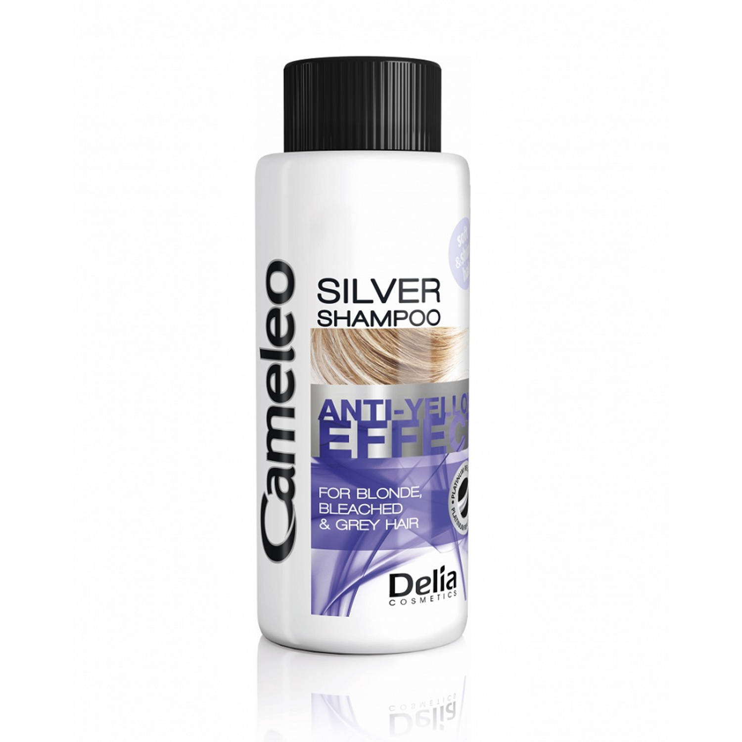 Anti-Yellow Effect Silver Shampoo mini shampoo voor blond haar tegen vergeling 50ml