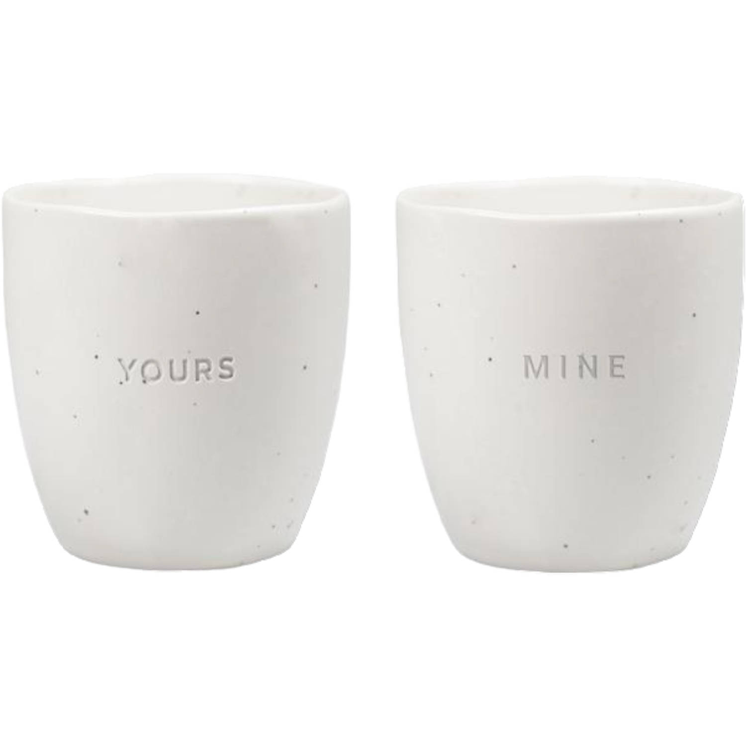 Mug Yours - Mine, set of 2, 175 ml