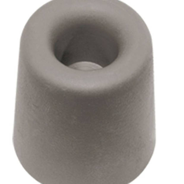 QlinQ Deurbuffer - deurstopper - grijs - rubber - 30 x 25 mm - Deurstoppers