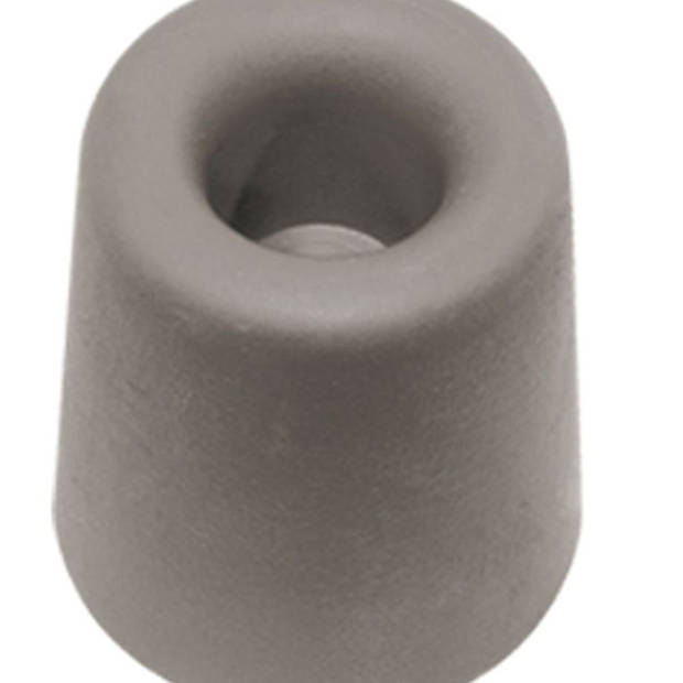 QlinQ Deurbuffer - deurstopper - grijs - rubber - 50 x 35 mm - Deurstoppers