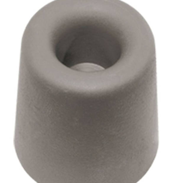 QlinQ Deurbuffer - deurstopper - grijs - rubber - 35 x 30 mm - Deurstoppers