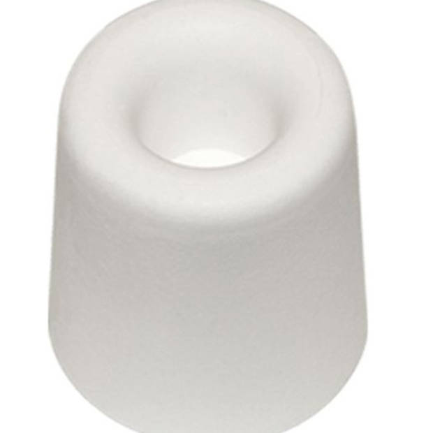 QlinQ Deurbuffer - deurstopper - wit - rubber - 30 x 25 mm - Deurstoppers