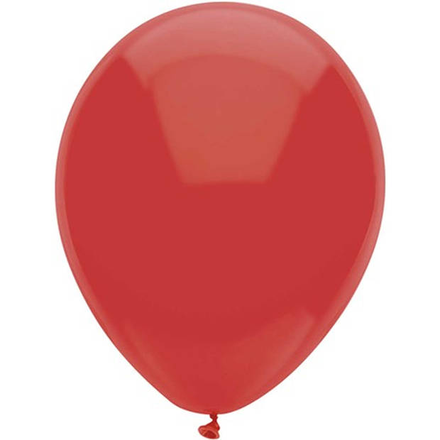 Ballonnen verjaardag/thema feest - 300x stuks - rood - 29 cm - Ballonnen