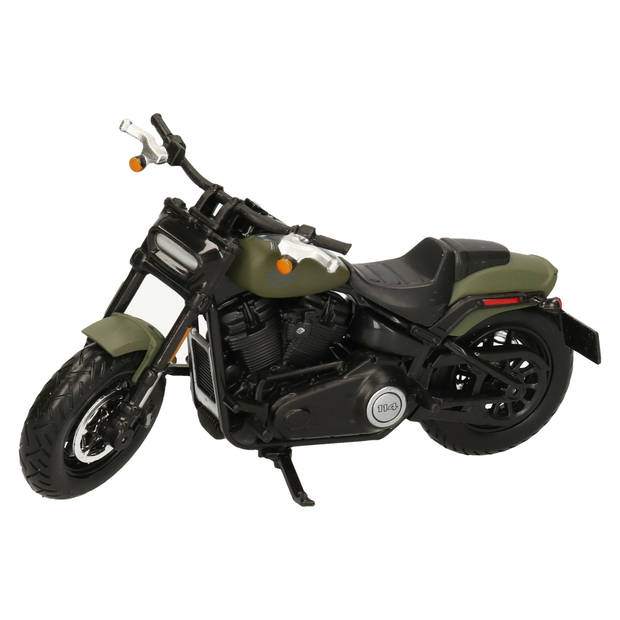Modelmotor/speelgoedmotor Harley-Davidson Fat Bob 114 schaal 1:18/13 x 4 x 4 cm - Speelgoed motors