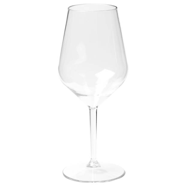 Depa Wijnglas - 8x - transparant - onbreekbaar kunststof - 470 ml - Wijnglazen