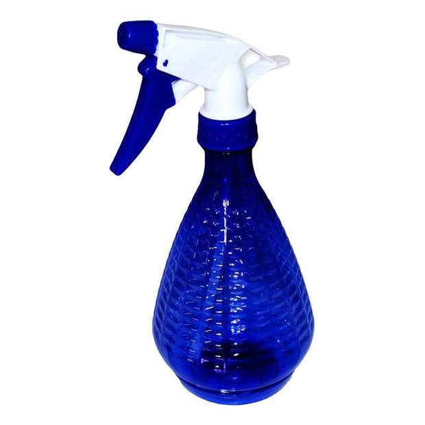 Concorde Plantenspuit/waterverstuiver - 2x - blauw - 500 ml - Waterverstuivers