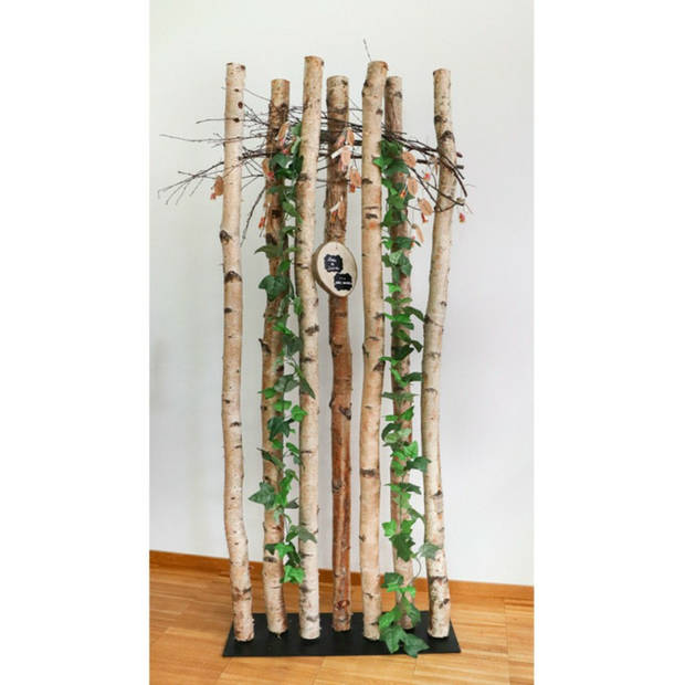 Chaks Klimop kunstplant slinger - 2x - 220 cm - groen - Kunstplanten