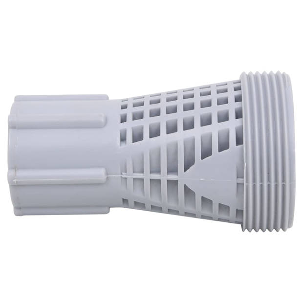 The Living Store Aansluitingenset - Universele/Intex/Bestway - Kunststof - 40mm naar 1" filterpoort lange adapter -