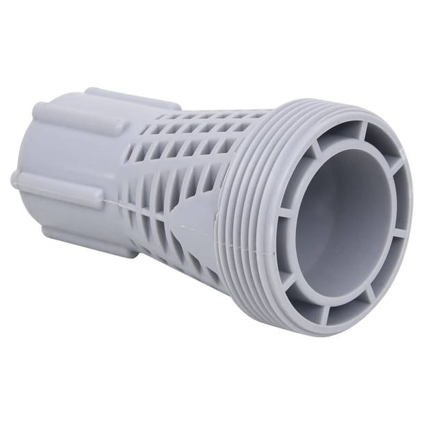 The Living Store Aansluitingenset - Universele/Intex/Bestway - Kunststof - 40mm naar 1" filterpoort lange adapter -