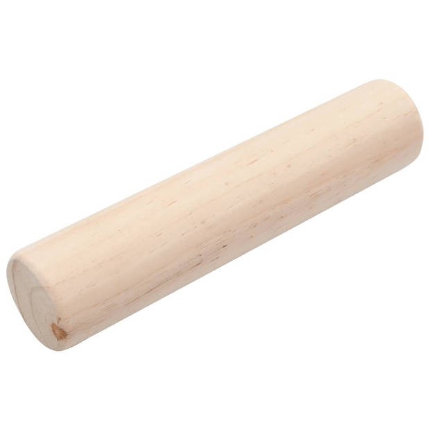 The Living Store Nummer Kubb - spelset - massief grenenhout - 4.9 x 22 cm (ø x H)