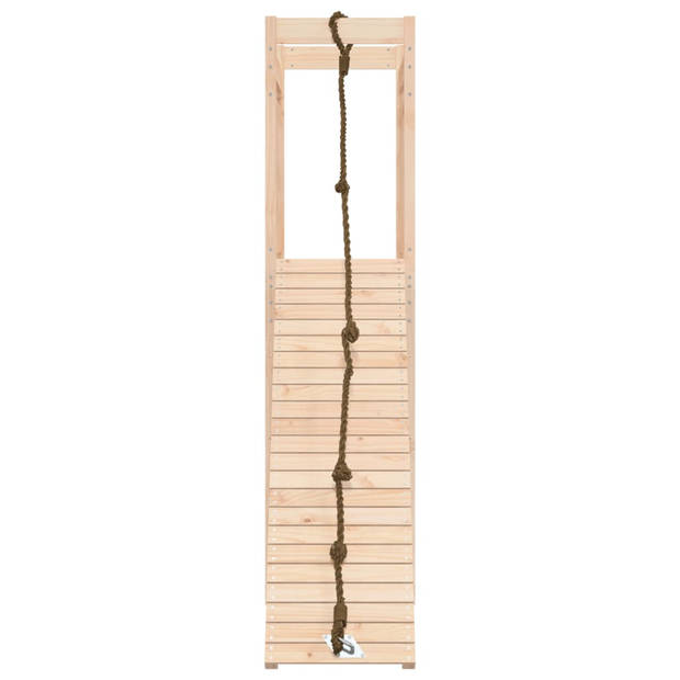 The Living Store Speeltoren - Grenenhout - Multifunctioneel - 53 x 174 x 207 cm - Stevig en stabiel - The Living Store