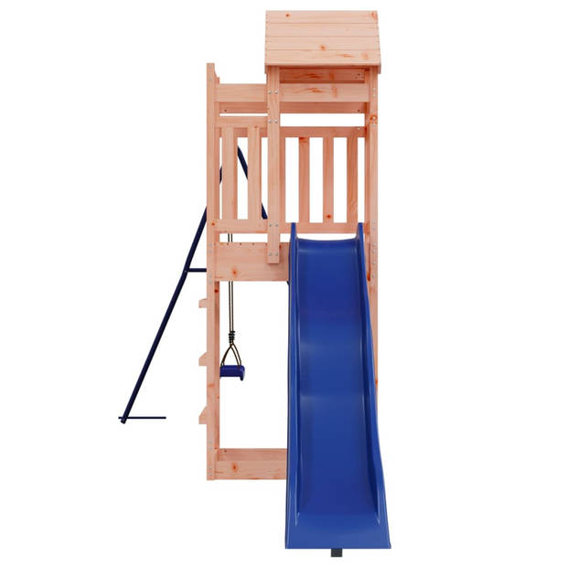 The Living Store Speeltoren - houten kinderspeelset - 422 x 185 x 238 cm - douglashout - stabiel frame -