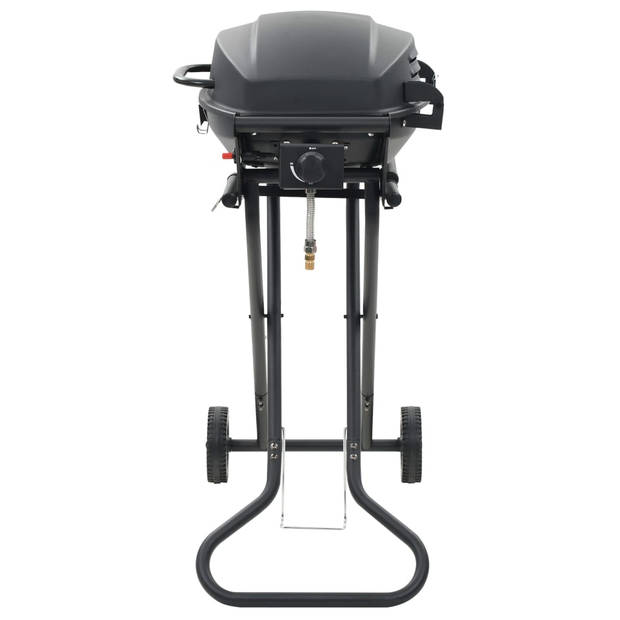 The Living Store Draagbare BBQ - BBQ- 103 x 47 x 97 cm - Gepoedercoat staal - 4.2 kW