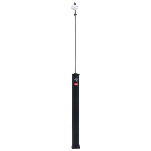 The Living Store Solar Zwembaddouche - PVC en ABS - 215 cm hoog - 8L waterreservoir