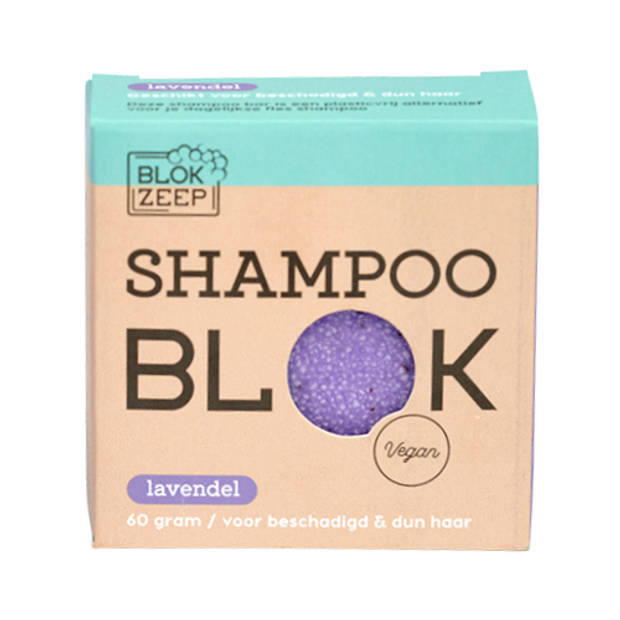Blokzeep Shampoo Bar Lavendel 60GR
