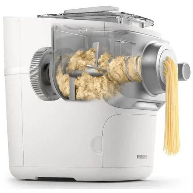 Philips Pasta Machine HR2660/00 - 200W - 100% automatisch - 450 g in 18 minuten - 6 Pasta -schijven