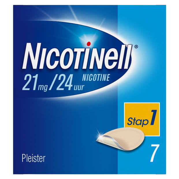 Nicotinell Pleisters 21 mg - voor stoppen met roken