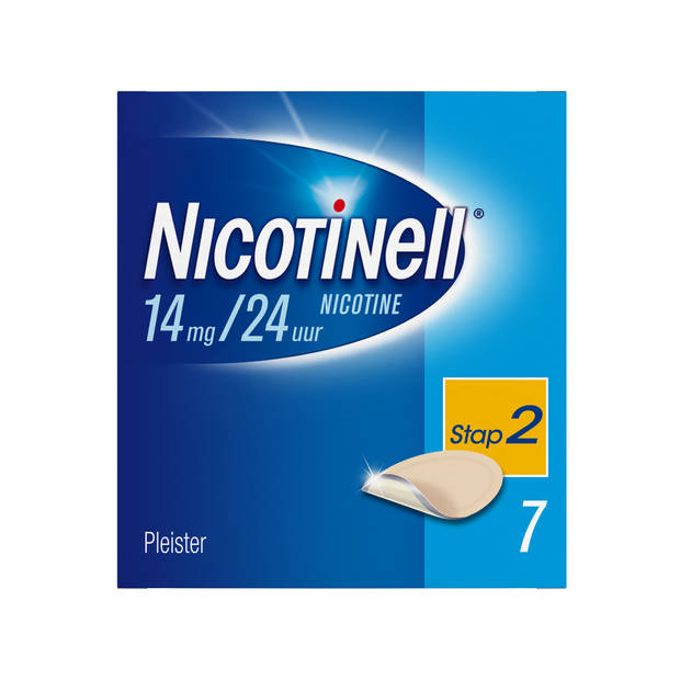 Nicotinell Pleisters 14 mg - voor stoppen met roken