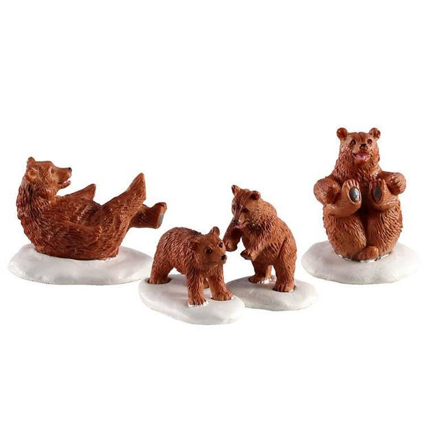 Lemax - 'Bear Family Snow Day' - Figuur