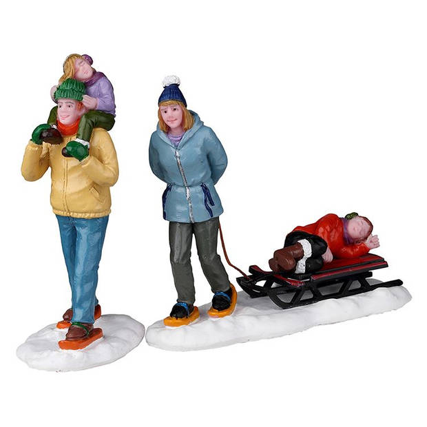 Lemax - 'Long Day Snowshoeing' - Figuur