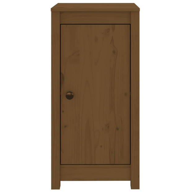 The Living Store Dressoir Massief Grenenhout - 40 x 35 x 80 cm - Honingbruin