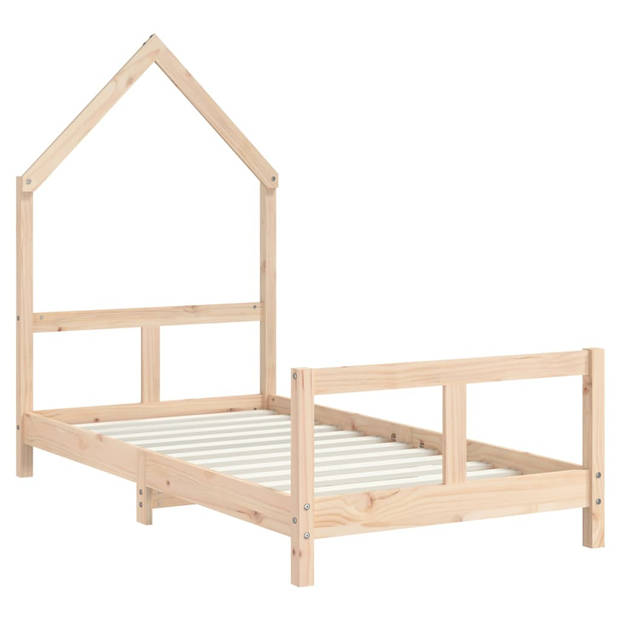 vidaXL Kinderbedframe 80x160 cm massief grenenhout