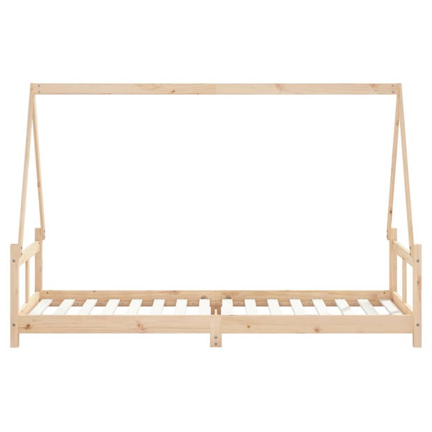 vidaXL Kinderbedframe 80x200 cm massief grenenhout