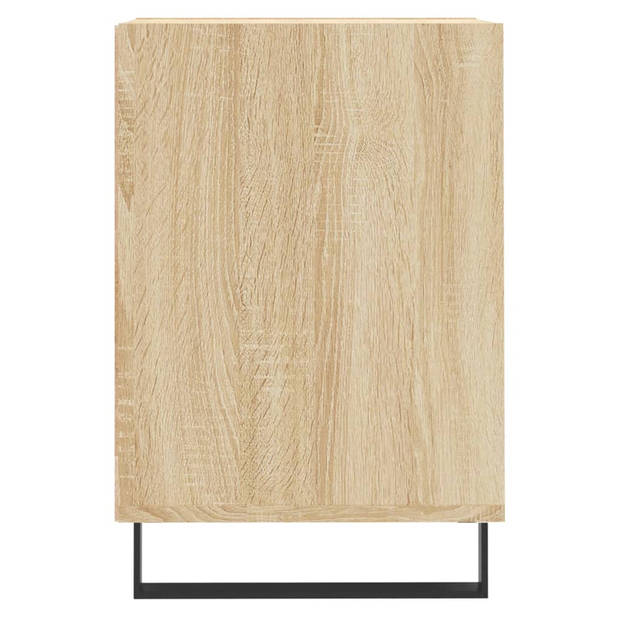 vidaXL Tv-meubel 160x35x55 cm bewerkt hout sonoma eikenkleurig