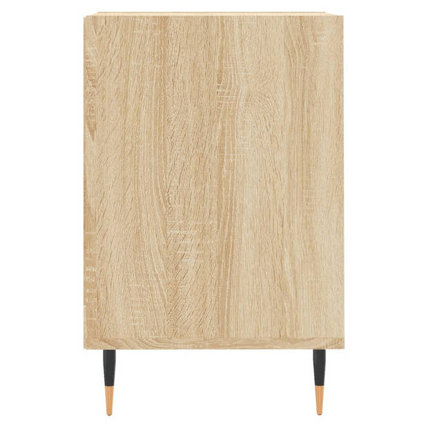 vidaXL Tv-meubel 100x35x55 cm bewerkt hout sonoma eikenkleurig