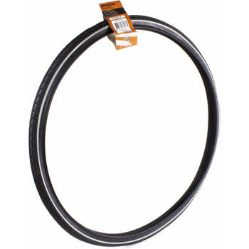 Benson Buitenband fiets - rubber - 26 inch x 1 3/8 - witte lijn - Binnenbanden