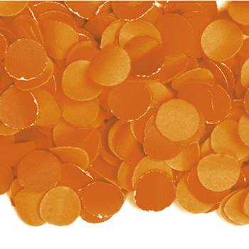 Oranje confetti zak van 3 kilo feestversiering - Confetti