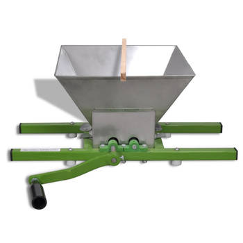 The Living Store Stamper - Crusher - Fruit - 51x57x25 cm - Staal