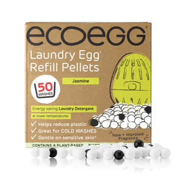 Eco Egg Laundry Egg Refill Pellets Jasmine - Voor alle kleuren was 1ST