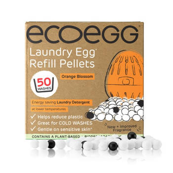 Eco Egg Laundry Egg Refill Pellets Orange Blossom - Voor alle kleuren was 1ST