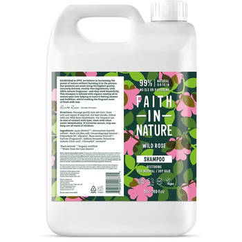 Faith In Nature Wildrose Shampoo 5LT