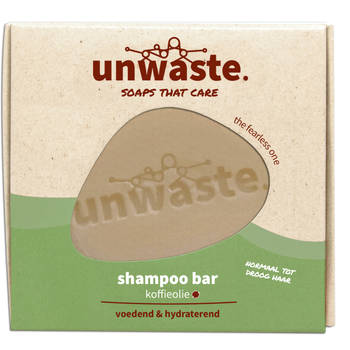 Unwaste Shampoo Bar - Koffieolie 65GR