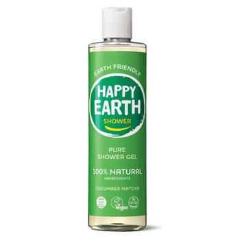 Happy Earth 100% Natuulijke Shower Gel Cucumber Matcha