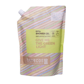 Benecos Green Tea Shower Gel Navulverpakking 1LT