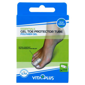 Vitaplus Essentials Gel Toe Protector Tube maat S/M 1ST