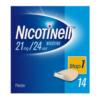 Nicotinell Pleisters 21 mg - voor stoppen met roken