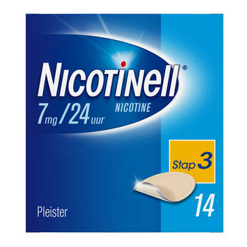 Nicotinell Pleisters 7 mg - voor stoppen met roken