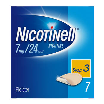Nicotinell Pleisters 7 mg - voor stoppen met roken