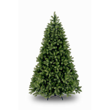 Bayberry kunstkerstboom - 274 cm - groen - Ø 180 cm - 3.185 tips - metalen voet