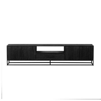 Giga Meubel - TV-Meubel Zwart - 240cm - Hout - TV-Meubel Pure Black