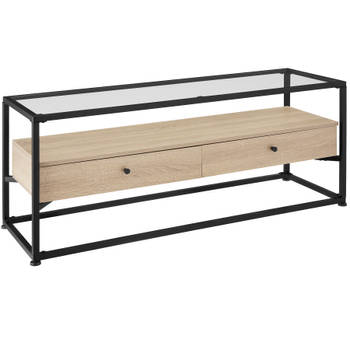 tectake - Sideboard dressoir Maidenhead - industrieel - lichtbruin - 121,5x41,5x50,5cm - 404693