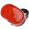 XQMax Fietsverlichting - achterlicht/fietslamp - rood - LED - op batterijen - Fietsverlichting