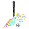 Glow in the dark sticks - 25x sticks van 20 cm - multi kleuren breaklights - Verkleedsieraden