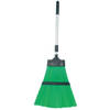 MSV Tuin/buiten/camping bezem met telescoopsteel - kunststof - tot max 126 cm - Bezem