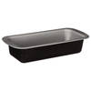 5Five Cake bakken bakvorm/bakgerei Backery Pro - metaal - anti-aanbak laag - zwart - 29 x 13 x 6 cm - Cakevormen