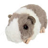 Inware pluche cavia knuffeldier - grijs/wit - staand - 15 cm - Knuffeldier